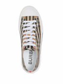 Burberry Check Cotton Sneakers