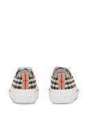 Burberry Check Cotton Sneakers