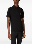 Valentino V Logo Signature Cotton Polo Shirt