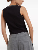 Brunello Cucinelli Cotton V Necked Top