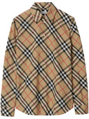 Burberry sprawdź bawełnianą koszulę polo