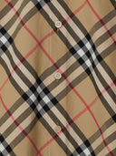Burberry sprawdź bawełnianą koszulę polo