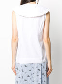 Ganni Organic Cotton Sleeveless Shirt