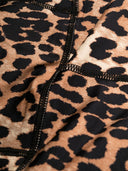 Ganni Leopard Print Nylon Leggings