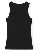Ganni Organic Cotton Tank Top