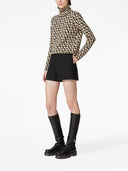 Valentino Wool And Silk Blend Shorts