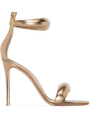 Gianvito Rossi Bijoux Leather Heel Sandals