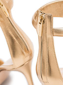 Gianvito Rossi Bijoux Leather Heel Sandals