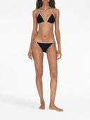Burberry Check Detail Triangle Bikini Set