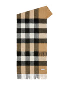Burberry Check Cashmere Wool Scarf