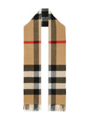Burberry Check Cashmere Wool Scarf