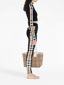 Burberry Check Band Nylon Leggings