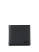 Valentino Garavani V Logo Signature Leather Bifold Wallet