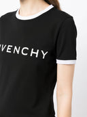 Givenchy logo bawełniana koszulka