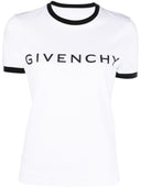 Maglietta in cotone del logo Givenchy