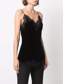 Gold Hawk Velvet Top