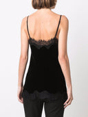 Gold Hawk Velvet Top