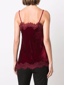 Gold Hawk Velvet Top