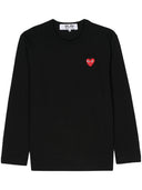 Maglietta di cotone comme des garcons