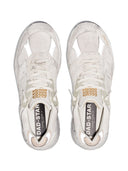 Golden Goose Running Dad Leather Sneakers