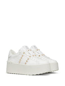 Valentino Garavani Rockstud Untitled Leather Sneakers
