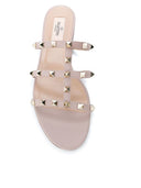 Valentino Garavani Rockstud Leather Flat Sandals