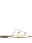 Valentino Garavani Rockstud Leder flache Sandalen