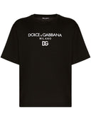 Dolce＆Gabbana徽标棉T恤