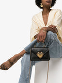 Dolce & Gabbana Devotion kleine Lederhandtasche