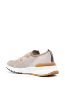 Brunello Cucinelli Knitted Cotton Sneakers