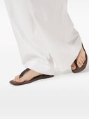 Brunello Cucinelli Suede Thongs