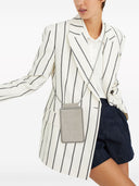 Cover del telefono in pelle scamosciata di Brunello Cucinelli