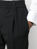Brunello Cucinelli Wool Baggy Trousers
