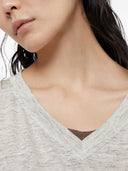 Brunello Cucinelli Silk And Linen T Shirt