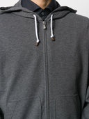 Brunello Cucinelli Cotton Zipped Hoodie