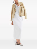 Brunello Cucinelli Suede Biker Jacket