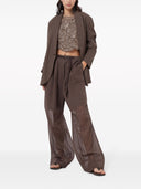 Brunello Cucinelli Handmade Rafia Top