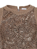 Brunello Cucinelli Handmade Rafia Top