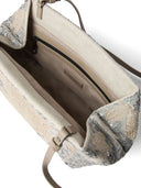 Borsa a traversa con paillettes di Brunello Cucinelli