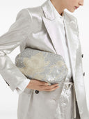 Borsa a traversa con paillettes di Brunello Cucinelli