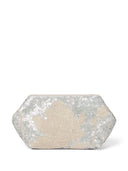 Borsa a traversa con paillettes di Brunello Cucinelli