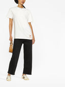 Golden Goose Golden Embroidered Cotton T Shirt