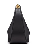 Valentino Garavani V Logo Mond kleiner Leder -Hobo -Tasche