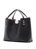 Valentino Garavani Rockstud Small Leather Tote Bag