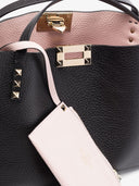 Valentino Garavani Rockstud Small Leather Tote Bag
