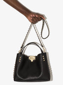 Valentino Garavani Rockstud Small Leather Tote Bag