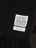 Écharpe en laine du monogramme principal du Toteme