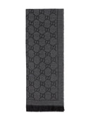 Gucci Gg Motif Wool Scarf