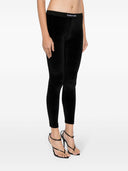 Logo Tom Ford Velvet Leggins