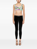 Logo Tom Ford Velvet Leggins